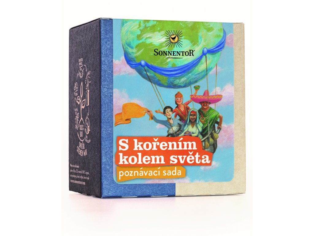 Sonnentor S kořením kolem světa - poznávací sada bio 50g